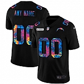 Customized Men's Nike Chargers Any Name & Number Black Vapor Untouchable Fashion Limited Jersey,baseball caps,new era cap wholesale,wholesale hats